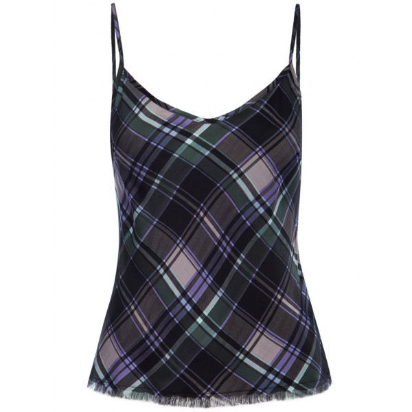 Nebula Dolce Plaid Tank