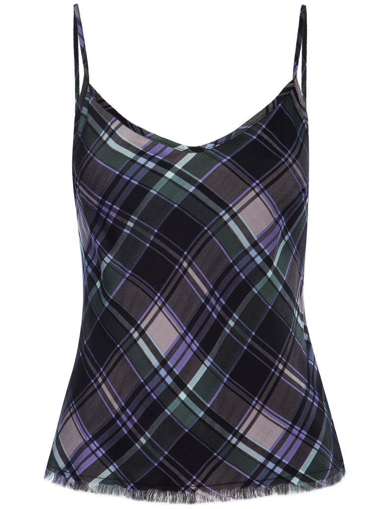 Nebula Dolce Plaid Tank