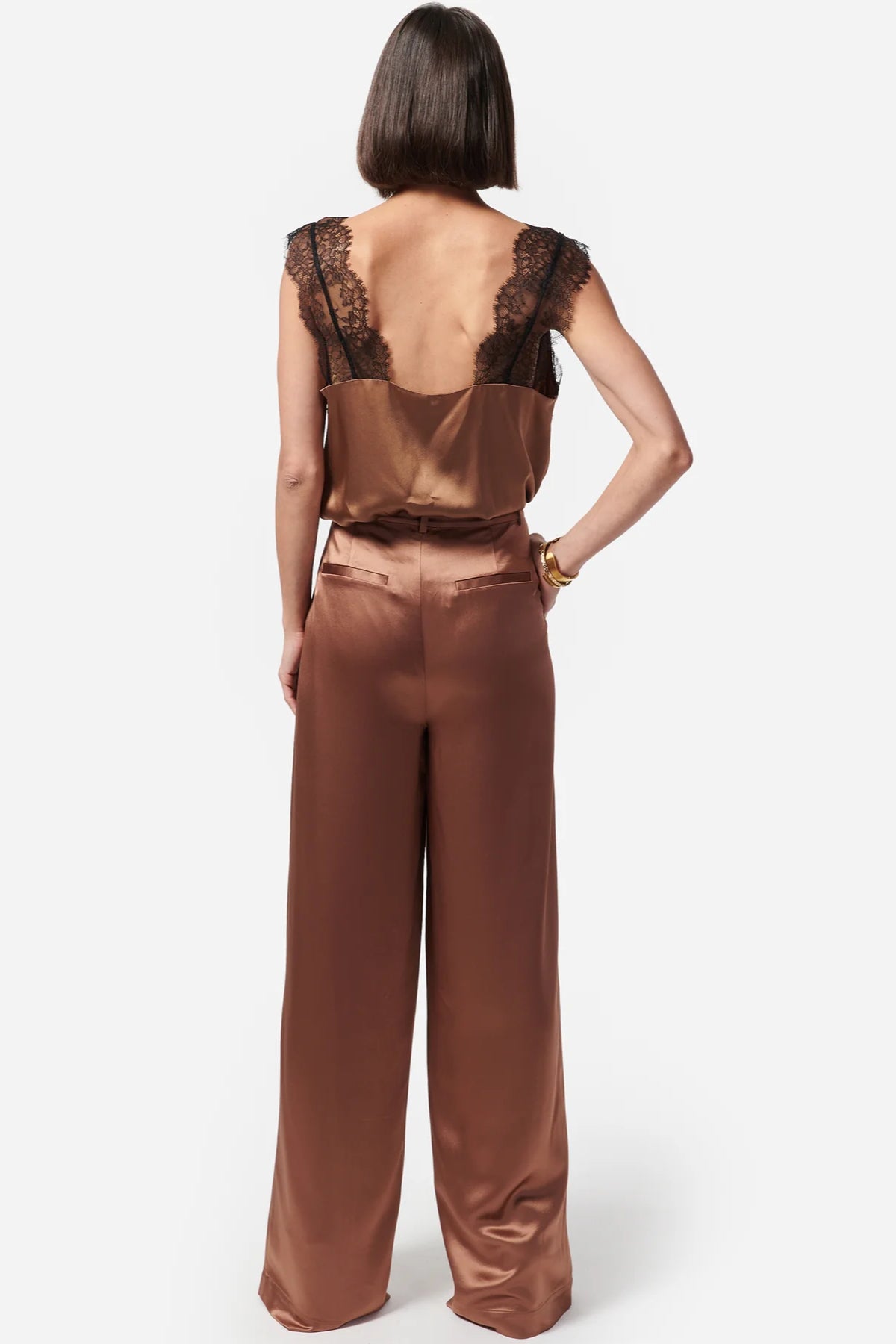 Pizzo Flow Lace Trim Cami