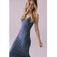 Aube Ruched Maxi Dress