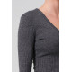 Equinox V-nk Rib Top