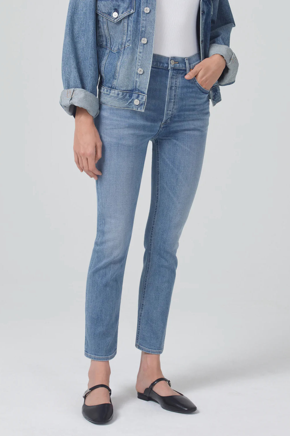 Resplandor 27 High Rise Straight