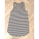Shadow Racer Back Stripe Rib Tank