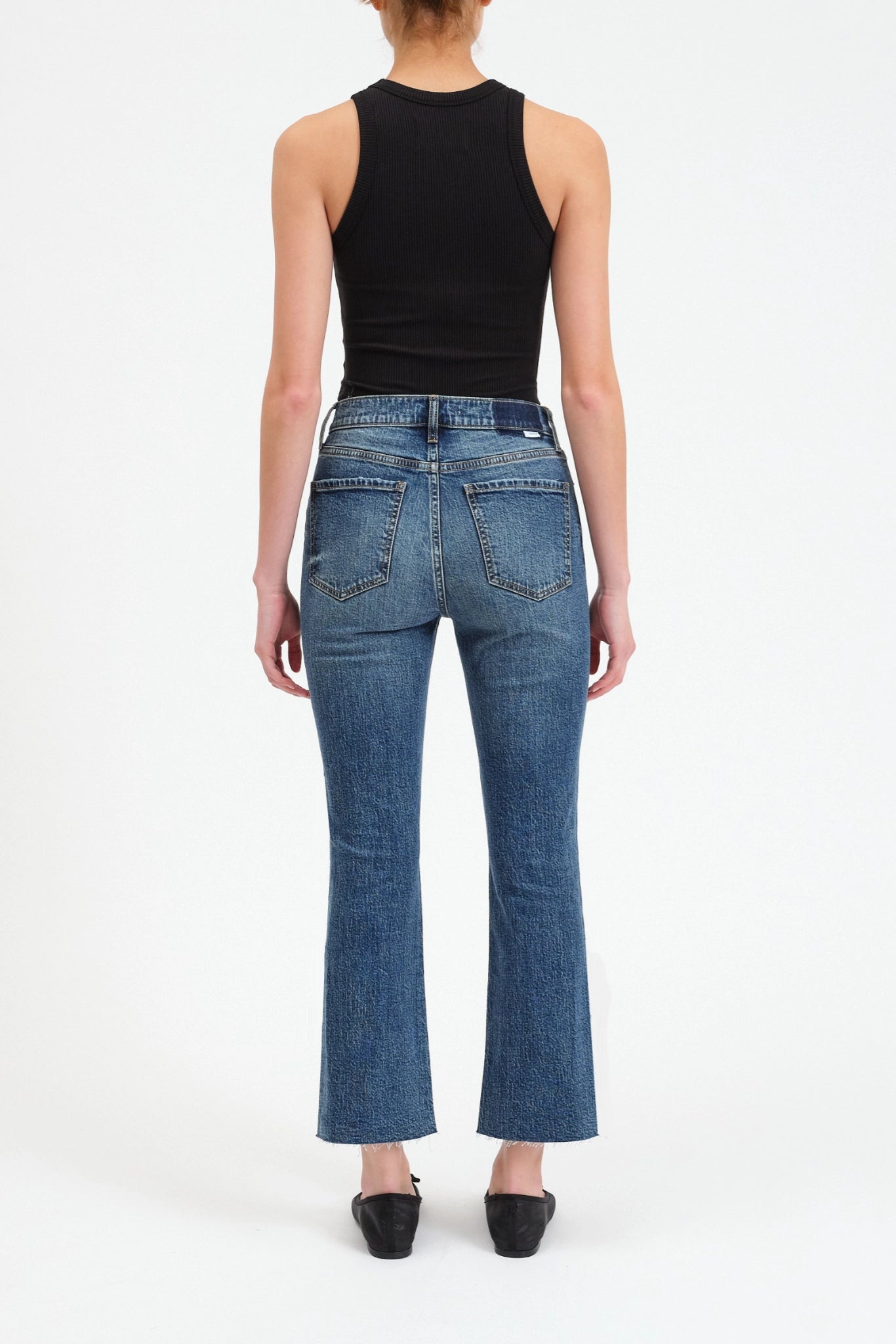 Paradise Girl Crop Flare in Socialite Vintage