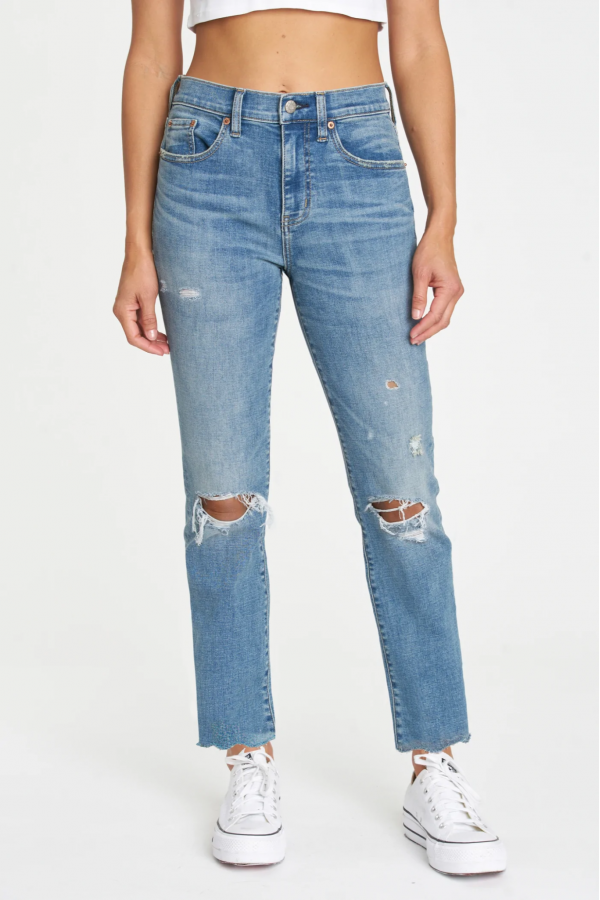 Cyan Driver Long Straight Jean