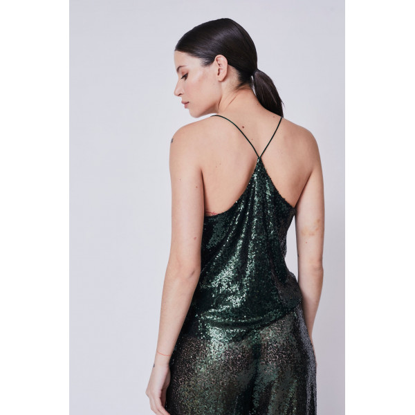 Voile Dolce Sequin Cami