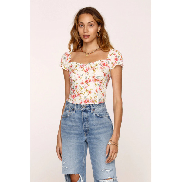Esmeralda Floral Top