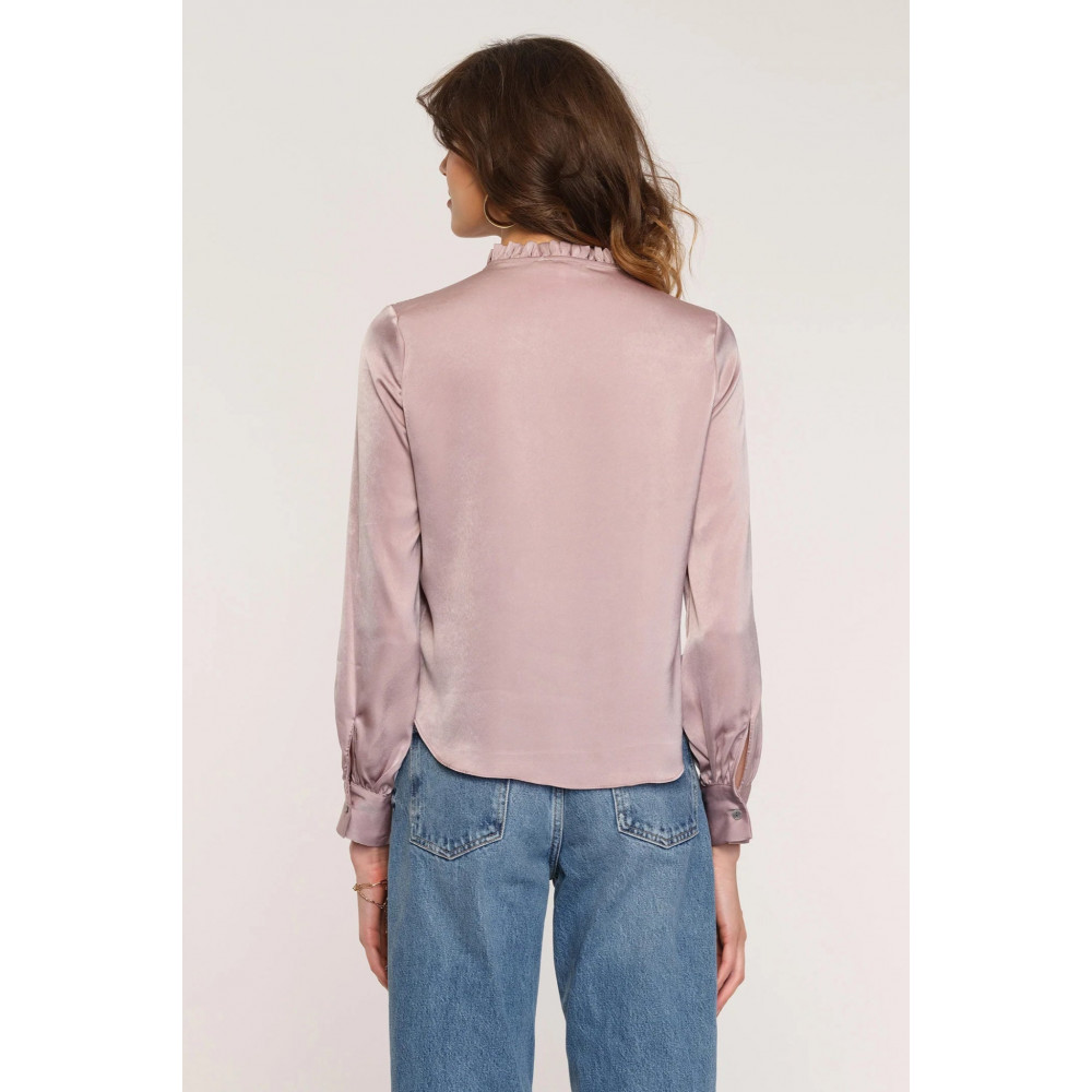 Delicada Smocked Shoulder Blouse