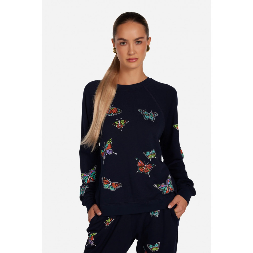 Brisk Vintage Butterfly Sweatshirt