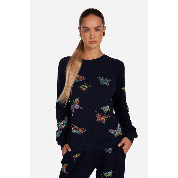 Brisk Vintage Butterfly Sweatshirt