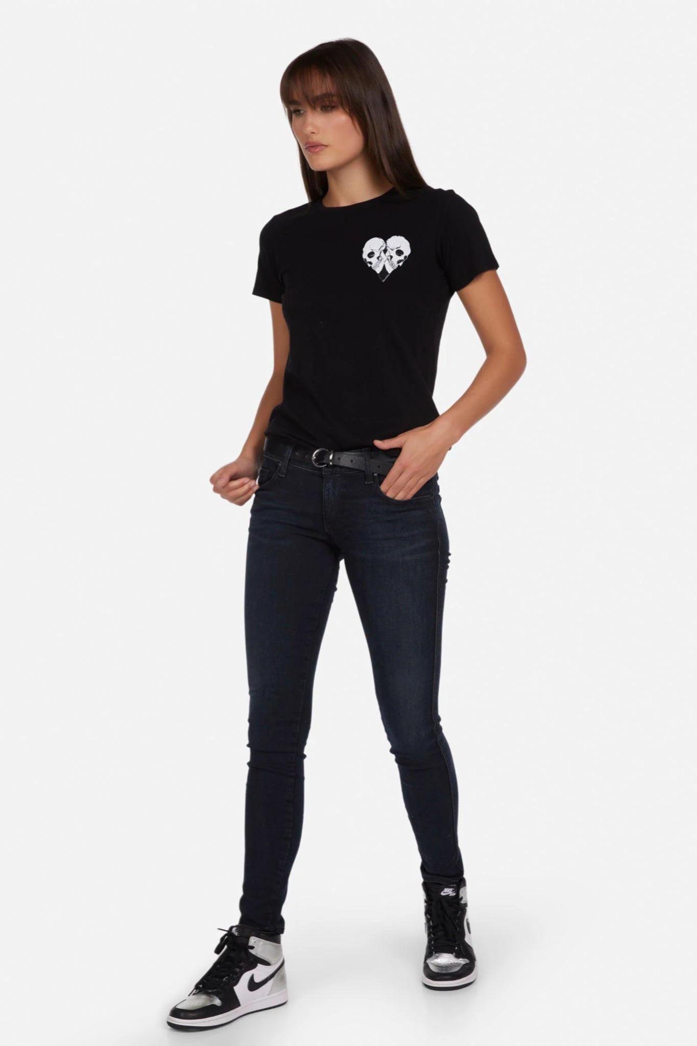 Prism Echo Skull Heart Tee