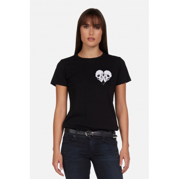 Prism Echo Skull Heart Tee