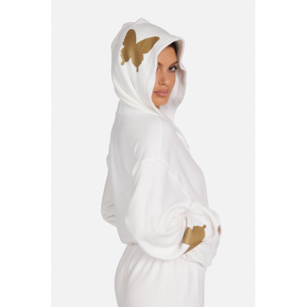 Flor Butterfly Zip Up