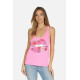 Melody Mood Rose Lip Tank