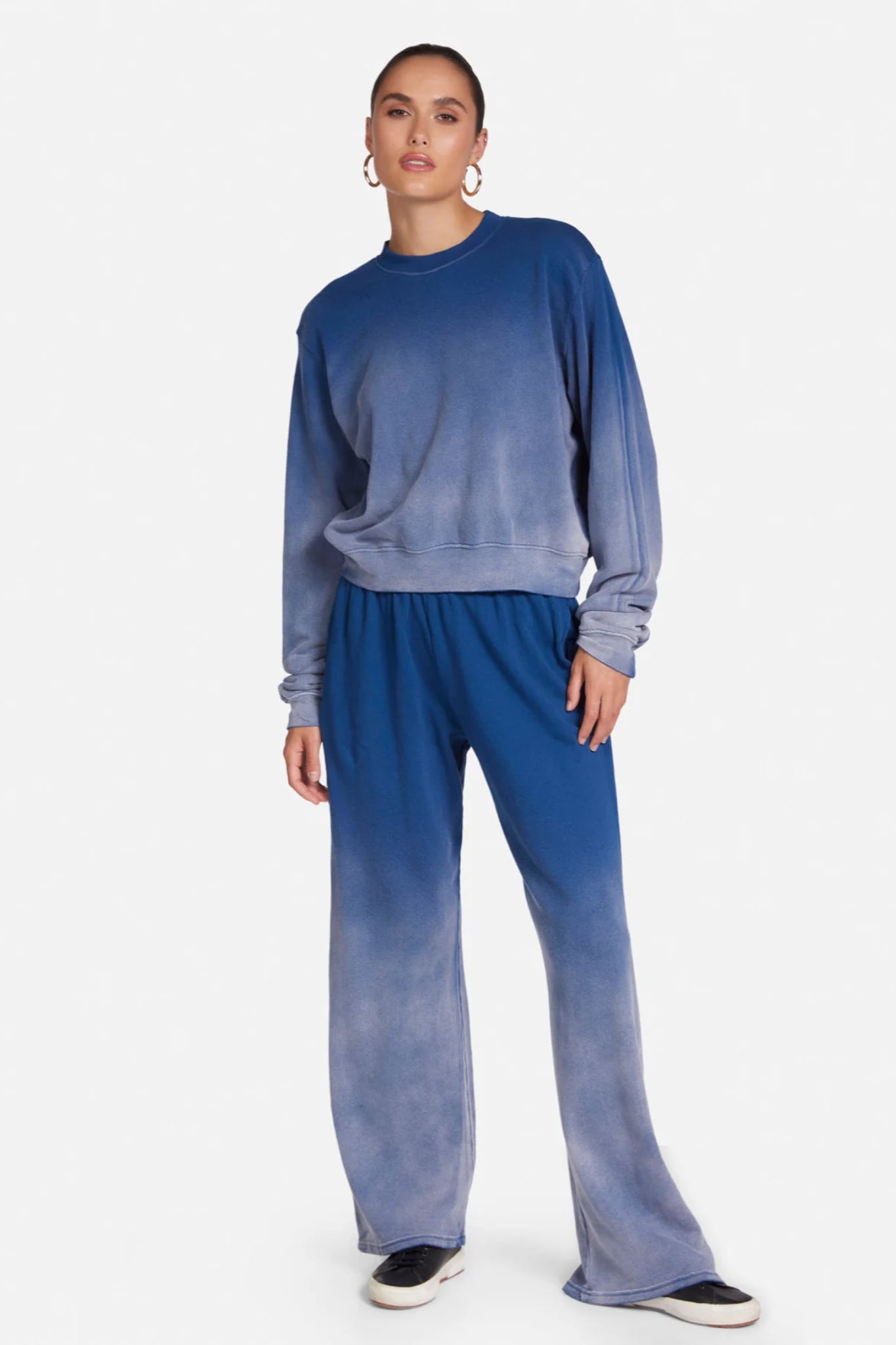 Frost Ombre Crewneck