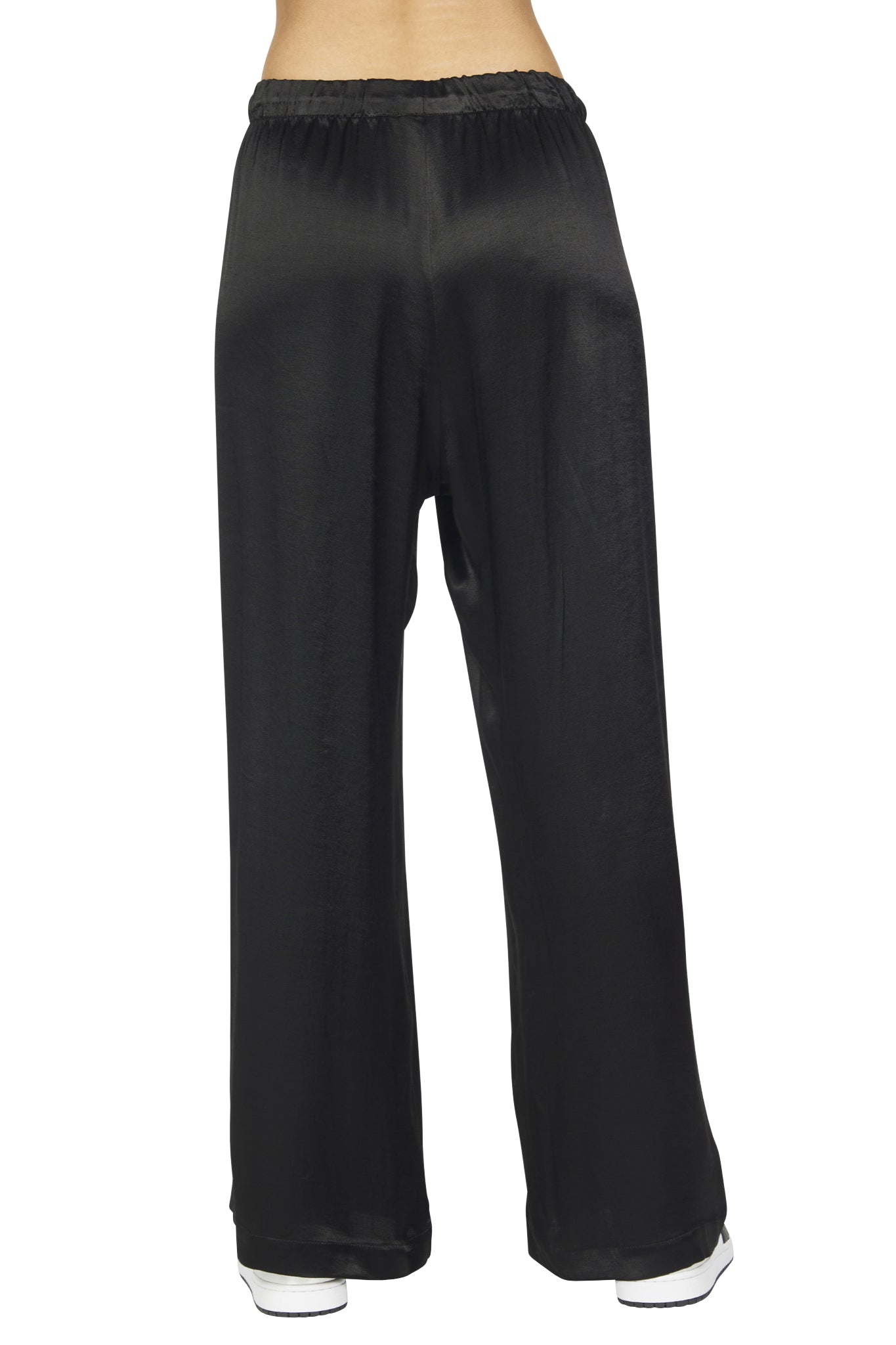 Platinum Paradox Satin Wide Leg Pant