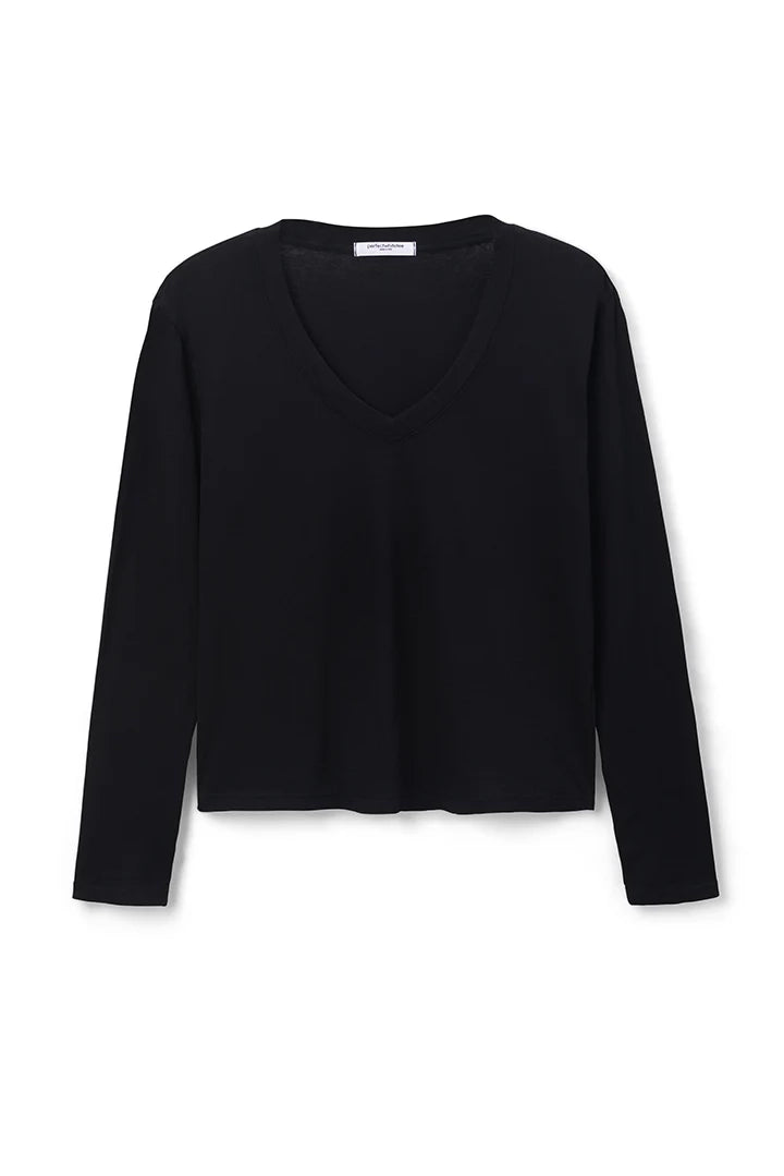 Theory Long Sleeve V-Neck Tee