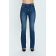 Rose High Rise Slim Bootcut