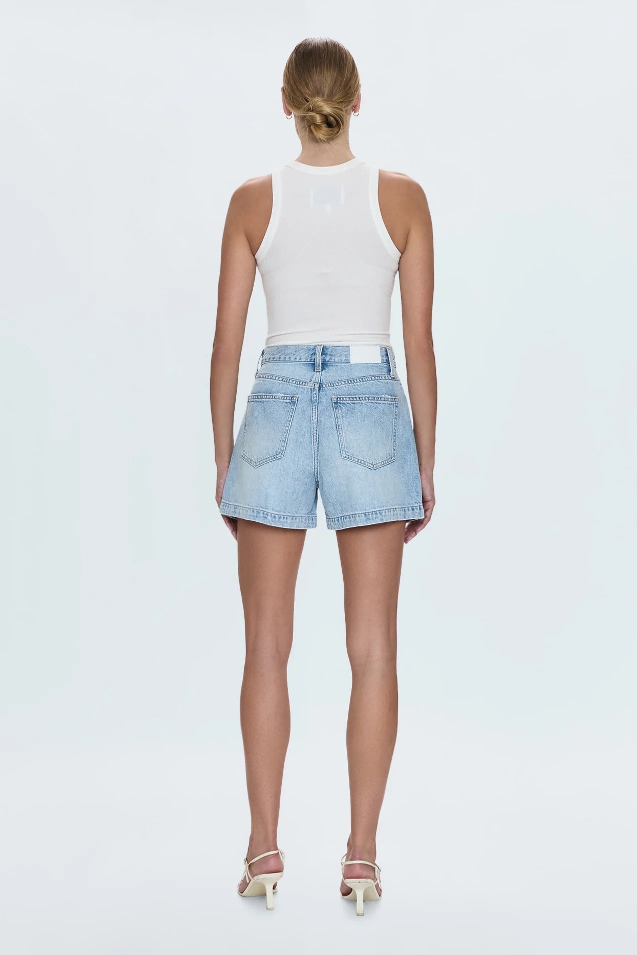 Terciopelo A-Line Denim Short
