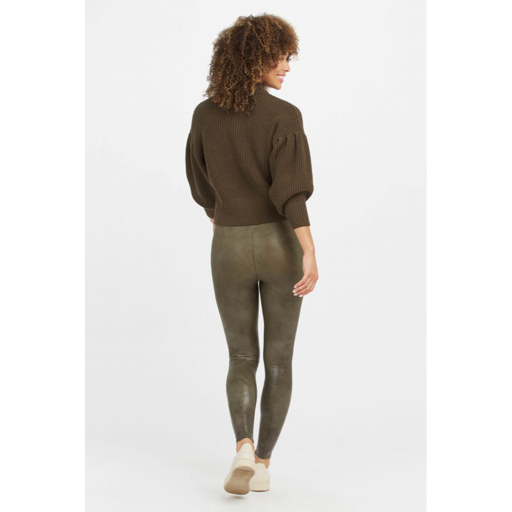 Fascino Leather Croc Shine Legging