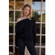 Arc Luxe Off The Shoulder Sweatshirt