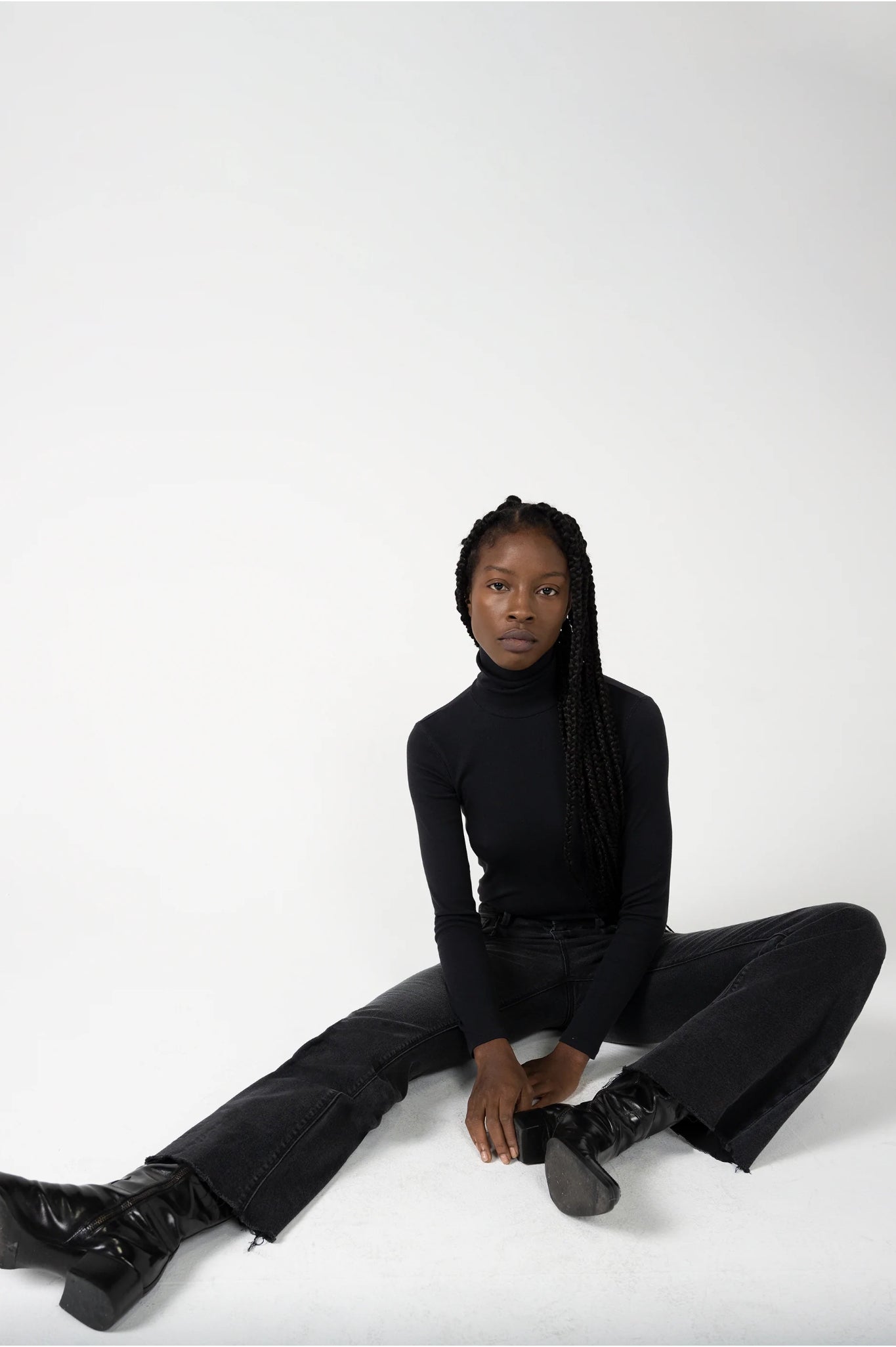 Radiant Soie High Rise Flare Jean