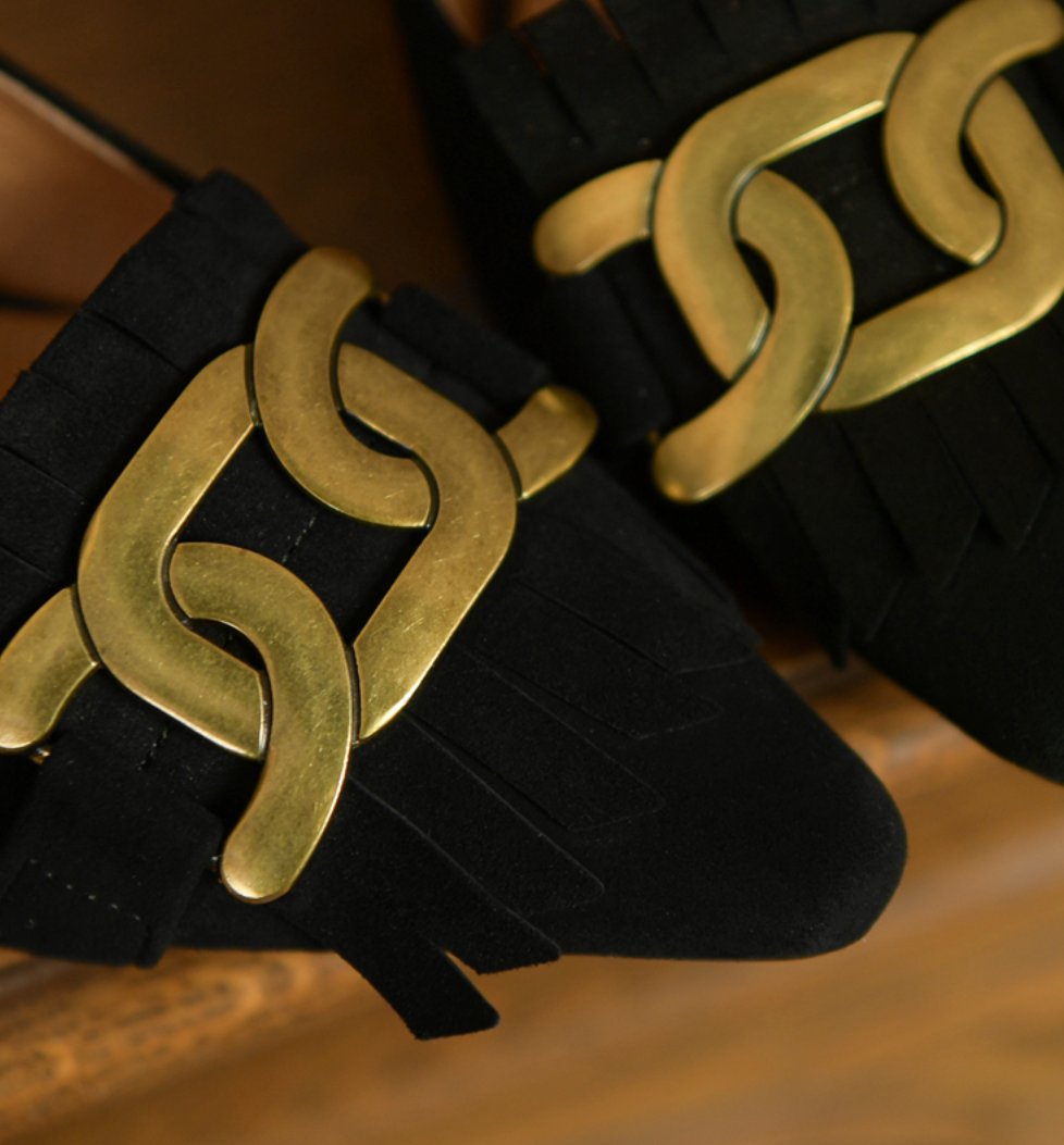 Chaleur Leather Heels