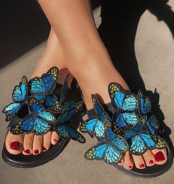 Iris Allure Butterflies Slippers