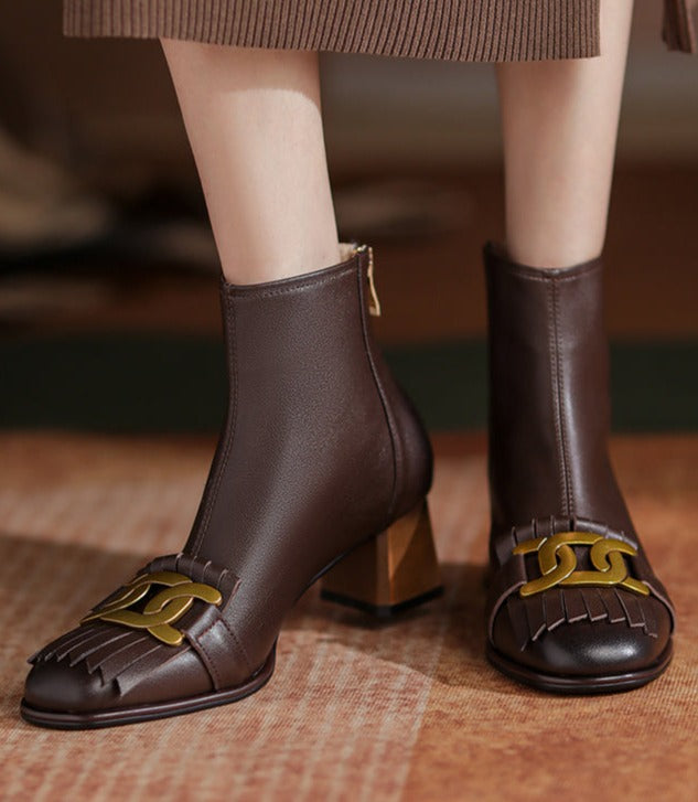 Serene Mood Leather Shoes