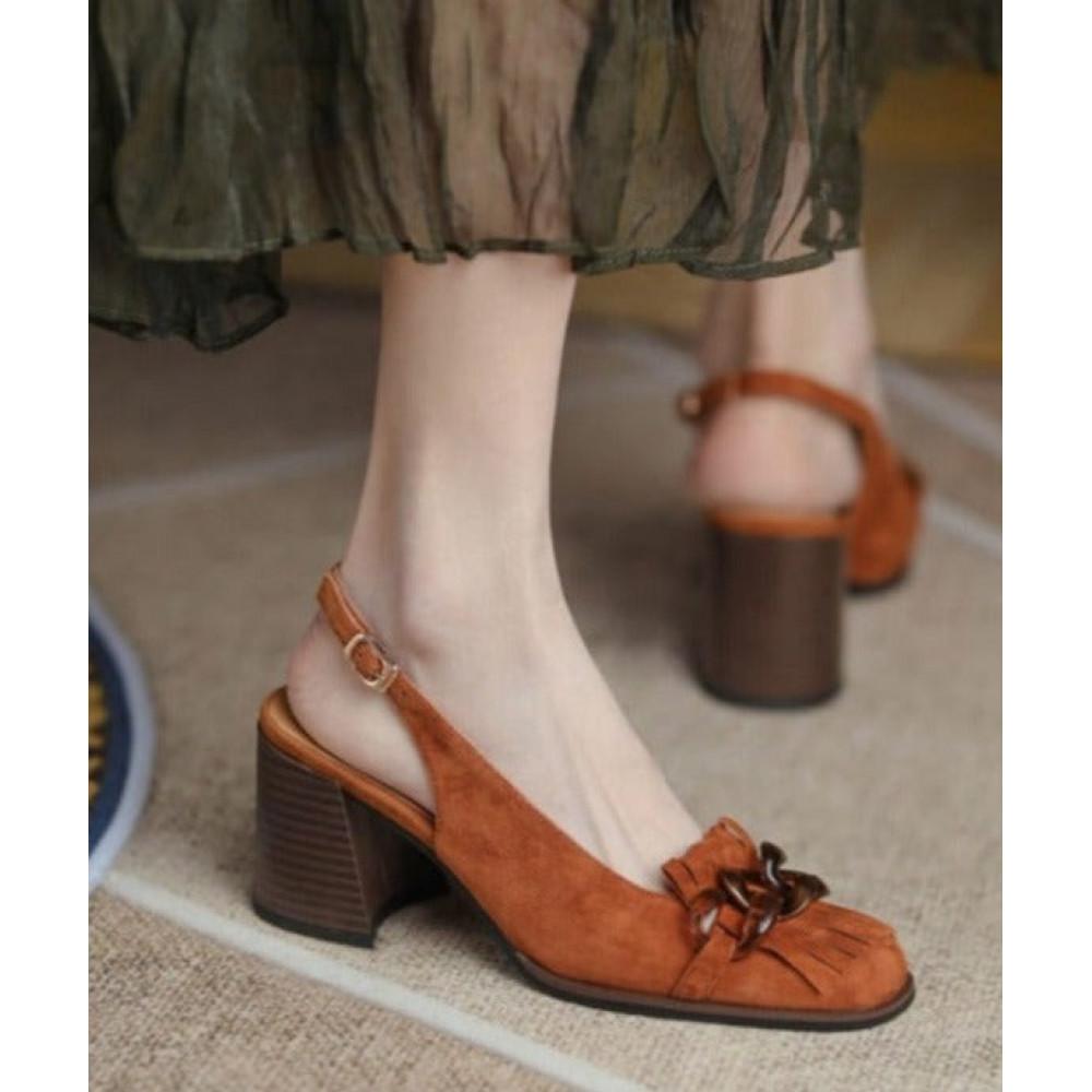 Brisa Suede Heels