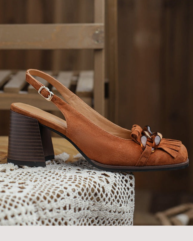 Brisa Suede Heels