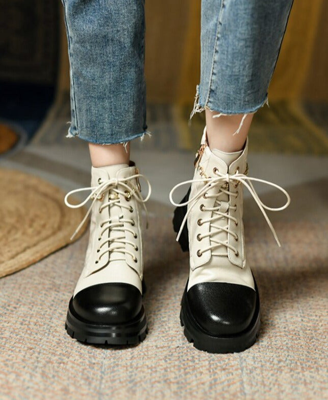 Twilight Elegant Leather Boots