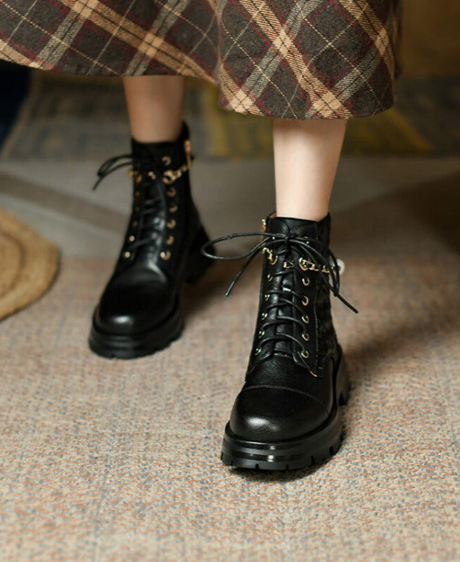 Twilight Elegant Leather Boots